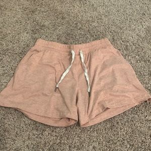 Light Pink Salmon Shorts